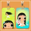 Fundas protectoras temáticas de Xiaoyuyu para tarjetas de identificación de estudiante, tarjetas de autobús y tarjetas de acceso, diseñadas para un fácil almacenamiento y protección