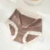 Pantaletas de Maternidad de Cintura Alta Acanaladas, Transpirables, Sin Costuras, de Alta Elasticidad, de Tres Dimensiones que se Adaptan a las Caderas, Ligeras para Antes y Después del Parto para Mujer 8693