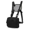 Nuevo Estilo Genial Bolso Colgante para Hombre Chaleco Funcional para Hombre Bolso de Pecho Personalizado Casual Bolso de Hombro Colgante de Herramientas de Moda Callejera para Mujer