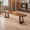 Banco de Madera Maciza Modelo Nuevo 2025 para Sala de Estar en Casa, Se Puede Usar como Taburete de Mesa de Comedor, Taburete para Cambiar Zapatos, Banco Moderno Sencillo al Pie de la Cama