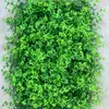 Muro de plantas de simulación imagen de moda en internet muro de paisajismo fondo de pared de planta verde de plástico cabeza de puerta decoración de interiores muro de flores artificiales