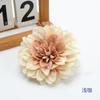 Pintura a óleo dália flor simulação crisântemo dália diy estudioso chapéu chapéu de sol flor decorativa caixa de flores com flores