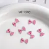 Acessórios de Nail Art da Moda: Laços, Pérolas 3D, Elegantes e Simples, Decorações Versáteis de Unhas DIY