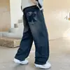 Jeans Rectos Sueltos para Niños Otoño 2025 para Niños Mayores, Pantalones Largos Elegantes y Modernos