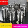 Panela de isolamento térmico não magnético de camada dupla de aço inoxidável, lancheira, isolamento térmico, bandeja de lancheira, balde de isolamento térmico anti-transbordamento, balde de isolamento térmico, balde de arroz