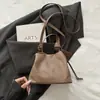 Bolsa Transversal Bucket Nova Tendência da Moda Design de Nicho Fechamento com Cordão Bolsa de Ombro Único para o Dia a Dia Bolsa de Mão de Grande Capacidade