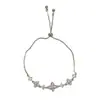 Pulsera Extraíble de Pétalos Full Diamond Única y Elegante, Joyería Versátil Super Brillante de Lujo Ligero Personalizada al por Mayor