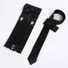 Set de Tirantes y Corbata para Adultos Europeos y Americanos, Tirantes Simples Versátiles Estilo Coreano, Tirantes Creativos Estilo Académico