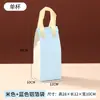 Bolsa de Embalaje Autoadhesiva para Té de Leche para Llevar, Bolsa de Embalaje Aislada Desechable de Papel de Aluminio, Bolsa de Tote Autocerrable Laminada de Tela No Tejida de Color Liso