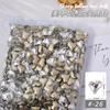 Joyería para Uñas Diamante Transparente Corazón de Melocotón Explosivo Cristal de Cristal Blanco Joyería Manicura Lote Completo Punta de Mariposa Diamante