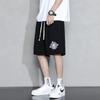 Pantalones cortos M-7XL transfronterizos anime japonés serie One Piece para niños casuales recortados verano transpirables holgados