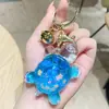 Chaveiro Tartaruga Luminosa de Óleo Criativo Explosivo Pingente de Bolsa Boneca Máquina de Chaveiro Caixa Surpresa Pequeno Presente
