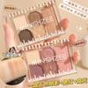 Placa de sombra para olhos de cinco cores Mingxizhi mate perolada baixa saturação blush sombra para olhos placa abrangente uma placa multiuso iniciante transfronteiriço