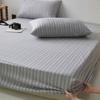 Sábana de algodón grueso de algodón crudo, vieja y gruesa, de una pieza, lavable a máquina, para dormitorio de estudiantes, juego de tres piezas de lino y algodón