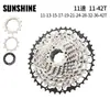 Piñón Volante Sunshine para Bicicleta de Montaña Ultraligero 10/11/12 Velocidades Bicicleta Velocidad Variable Piñón Grande para Subir