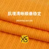 Tecido de Malha Textura Canelada Costela Grossa Camiseta Básica Outono e Inverno Tecido Casual da Moda Absorvente de Suor Estilo Japonês e Coreano