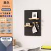 Prateleira de Parede de Painel Perfurado Estante de Parede de Madeira Divisória Rack de Armazenamento Placa Suspensa Montada na Parede Multifuncional