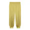 Comercio Exterior AliExpress Ropa de Mujer 2026 Moda Europea y Americana Versátil Casual Simple Textura de Satén de Seda Pantalones Linterna Mujer K71981