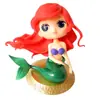 Decoração de bolo de sereia desenhos animados infantis acessórios de bolo de aniversário decoração de festa princesa sereia