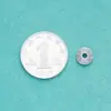 Espaciador de Plata Esterlina S925 Cuentas Ufo Junta Asimétrica DIY Hecho a Mano Cuentas de Cristal Pulsera Pulsera Espaciador Abalorios Accesorios