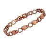 Pulseira de coração com ímã completo em formato de coração, best-seller transfronteiriço, joia ajustável de liga para casais, moda simples europeia e americana