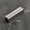 Soporte para Tarjetas Sólido de Acero Inoxidable Placa de Matrícula Soporte para Placa Clip para Menú Tarjeta de Receta Soporte para Tarjeta de Pastel Base para Tarjeta de Precio