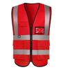 Chaleco de Seguridad Tira Reflectante Transpirable Ropa de Trabajo Personalizada Limpieza de Propiedad Ropa Fluorescente Clip para Caballo Personalizado