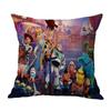 Venda Quente Transfronteiriça Série Toy Story Capa de Almofada para Sofá de Linho para Casa Quarto Impressão em Lado Único
