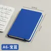 Cuaderno de Negocios Chenshi Gama Alta Encuadernación con Correa Simple Piel PU Cuaderno de Oficina Se Puede Imprimir con Logo Multicolor Venta al por Mayor