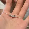 Colar Gota de Água Cintilante Xiaohongshu para Mulheres, Colar Exquisito e Luxuoso, Aparência de Alto Padrão, Corrente de Clavícula Versátil e Elegante Tendência