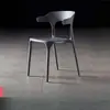 Silla de Comedor Minimalista Nórdica, Lujo Ligero para Uso Doméstico, Silla de Comedor Moderna para Hotel con Respaldo, Silla de Restaurante de Ocio con Respaldo, Silla de Moda