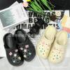 Acessórios para Croc Sapato Flor de Sapato Fivela de Sapato Coelho de Cristal Rosa Fivela de Sapato DIY Removível Criativo Transfronteiriço Fivela de Sapato Sapato Croc