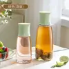 Botella de Almacenamiento de Vidrio para Vino Espumoso Frasco Sellado Botella Sellada de Grado Alimenticio Botella Vacía para Baijiu Marinado y Porcionado