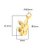 S925 Prata Esterlina Simples Prata Borboleta Pingente Ins Estilo Coreano Colar Pingente Único DIY Contas Cristal Pérola Colar Pingente