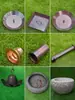 Accesorios del Sistema de Drenaje de Canaletas de Cadena para Lluvia en Exteriores para Techos de Patio de Villa