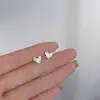Pendientes de Plata de Ley 925 para Mujer Verano 2021 Nuevos de Moda 2022 Cuelga de Oreja Pendientes Simples Elegantes Pendientes de Estilo Genial