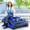 Cortacésped de Jardín, Cortacésped Totalmente Automático con Control Remoto para Uso Doméstico y Agrícola, Trituradora de Césped, Exclusivamente para Corte de Césped Transfronterizo