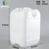 Barril de Urea de 10L Barril Cuadrado de Plástico de 10L Barril de Fertilizante de 10kg Barril Cuadrado Apilable para Fragancias Barril Químico Cuadrado