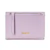 Billetera Corta para Mujer Transfronteriza Ins Moda Simple 70% de descuento Logo Herraje Ranuras para Múltiples Tarjetas Venta al por Mayor