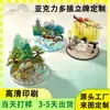 Soportes acrílicos múltiples personalizados para mercancía de celebridades de anime con tecnología de corte de diamante de alta definición productos acrílicos