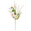 Flores Artificiais Decorativas de Primavera Fabricante Transfronteiriço Atacado Decoração de Casa Feriado Primavera e Verão Buquês Flores Artificiais Margaridas Estacas