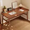 Mesa de Computador para Quarto, Mesa para Home Office, Mesa de Trabalho Simples para Meninas, Mesa Retangular Simples para Casa de Aluguel, Conjunto de Mesa e Cadeiras