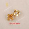 Nuevo Colgante Pequeño de Perla de Plata S925 Accesorios de Goteo Colgante Mariposa de Goteo Accesorios para Pulsera DIY