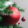 Bola de Natal grande diâmetro 10/12/15/20/25/30/35/40/50/60cm tamanho bola de plástico galvanizado