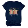 No Existe Tal Producto en Amazon, Ebay o Sitios Web Independientes: una camiseta de mujer redonda de manga corta, a la moda y con estilo