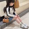Bolso de Hombro con Estampado de Oso para Niños y Niñas Estilo Coreano Mini Bolso Almohada para Niños Estilista Nuevo Bolso de Mano Infantil con Estampado de Leopardo