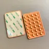Ventosa de Silicone para Celular em Estoque, Face Única Espessada com 24 Pontos de Sucção, Suporte para Capinha de Celular, Ventosa Adesiva Quadrada Dupla Face Forte Antiderrapante