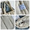 Bolsa para Chaqueta de Plumas, Bolso de Mujer, Bolso Grande de Capacidad para Otoño e Invierno, Bolso Tote de Nicho, Bolso para Estudiante Universitario, Bolso de Hombro de Moda