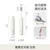 FaSoLa escova de dentes portátil de viagem dobrável com cerdas finas protetoras da gengiva à prova de poeira kit dental de cabeça pequena conjunto de escovas de dentes de viagem