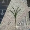 Flores de Lã, Folhas Crochê à Mão, Folhas Grandes de Samambaia, Folhas Pequenas de Samambaia, Folhas de Quatro Estações, Folhas Serrilhadas, Folhas de Orquídea de Primavera, Puramente Crochê à Mão